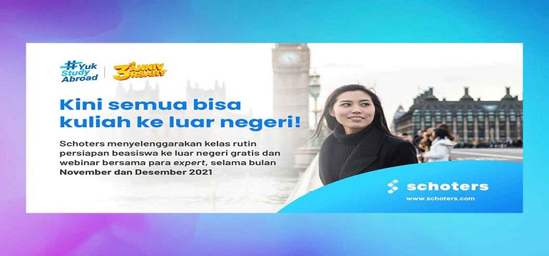 Mimpi Kuliah Di Luar Negeri Bisa Kok dengan Beasiswa Luar Negeri Di Sini