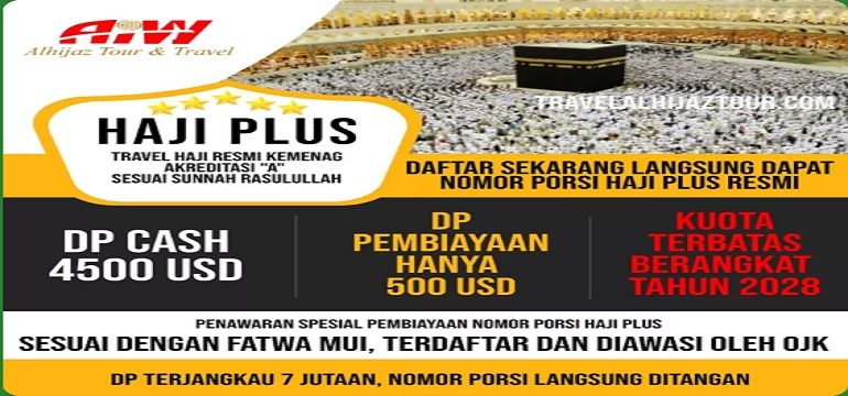 Pergi Haji Bersama Travel Haji dan Umrah yang Profesional Disini Yuk