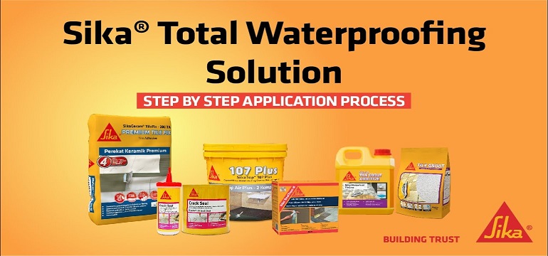 Macam Macam Produk yang Dimiliki oleh Sika Waterproofing