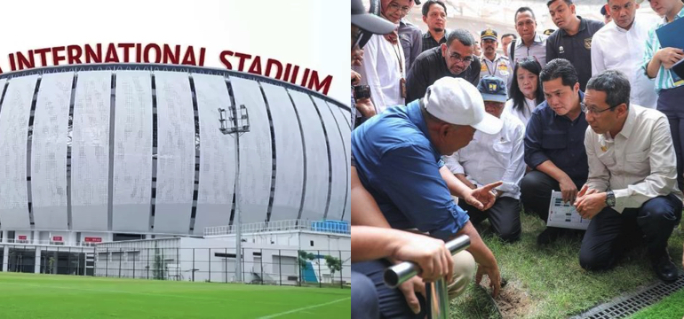 Rumput JIS Diperiksa Kontraktor Rumput Golf, Anies Baswedan: Kok Bisa?